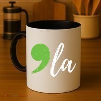 Comma La Kamala Harris Vote 2024 Coffee Mug thumb 4