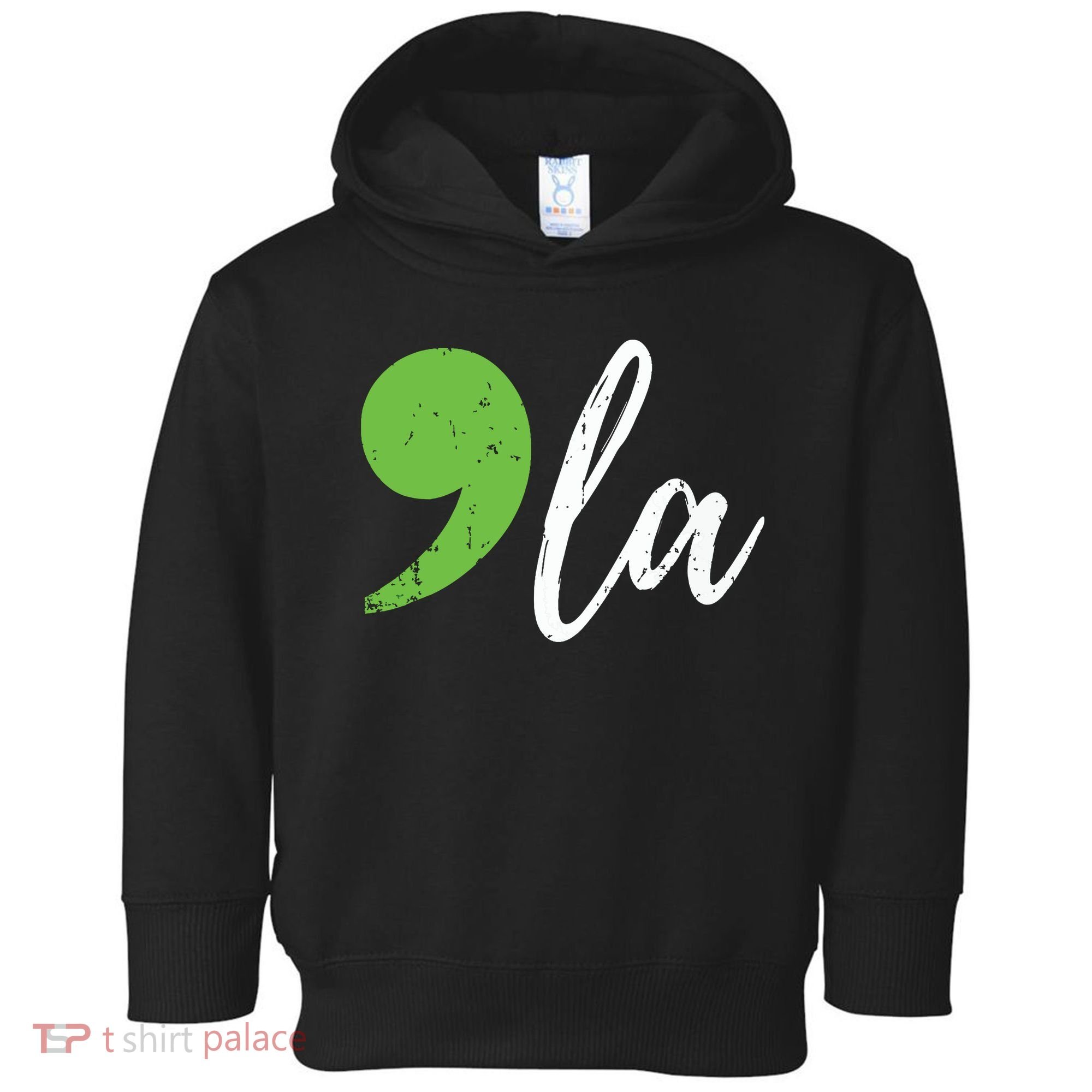 Comma La Kamala Harris Vote 2024 Toddler Hoodie