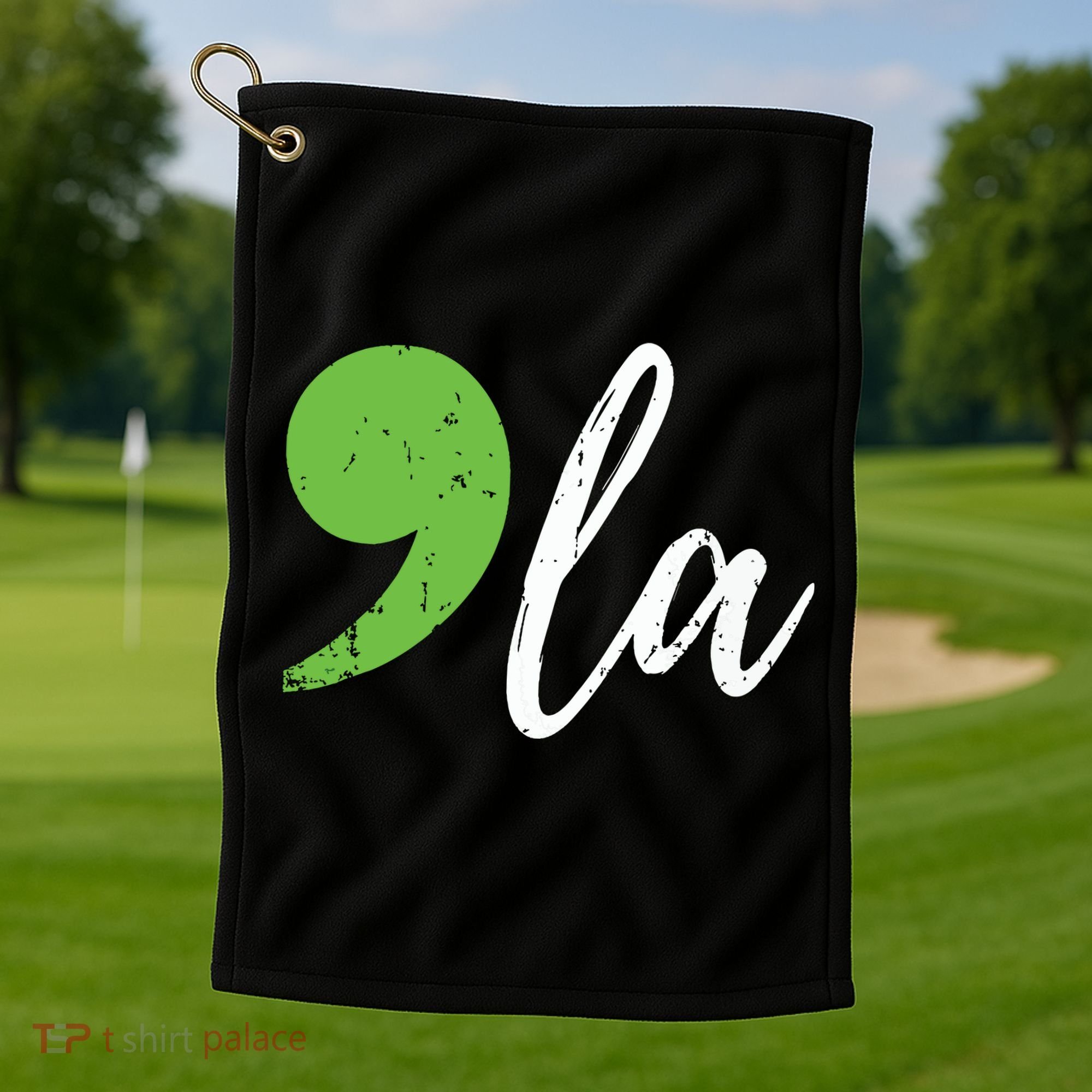 Comma La Kamala Harris Vote 2024 Golf Towel