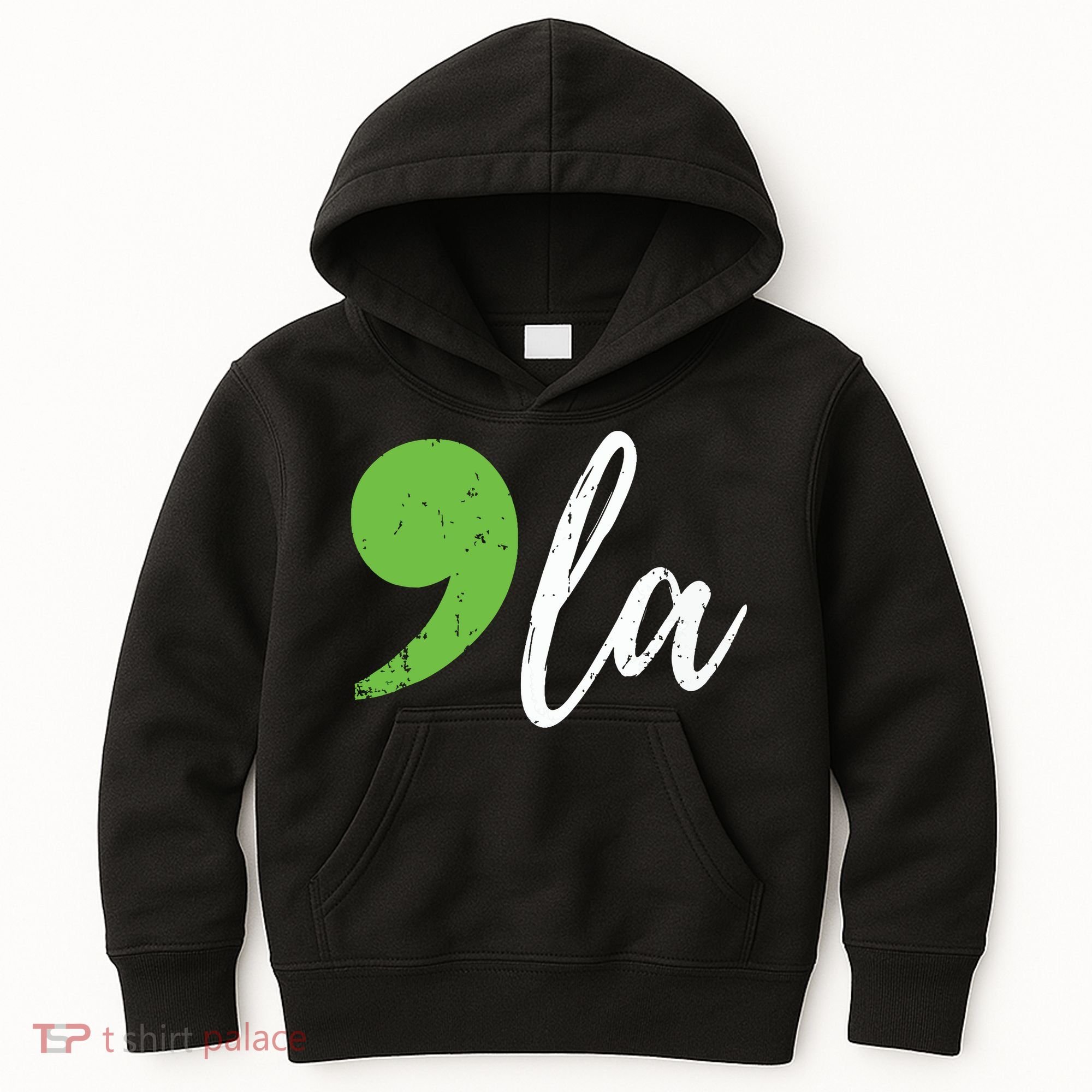 Comma La Kamala Harris Vote 2024 Kids Hoodie