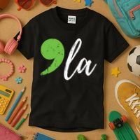 Comma La Kamala Harris Vote 2024 Kids T-Shirt thumb 3
