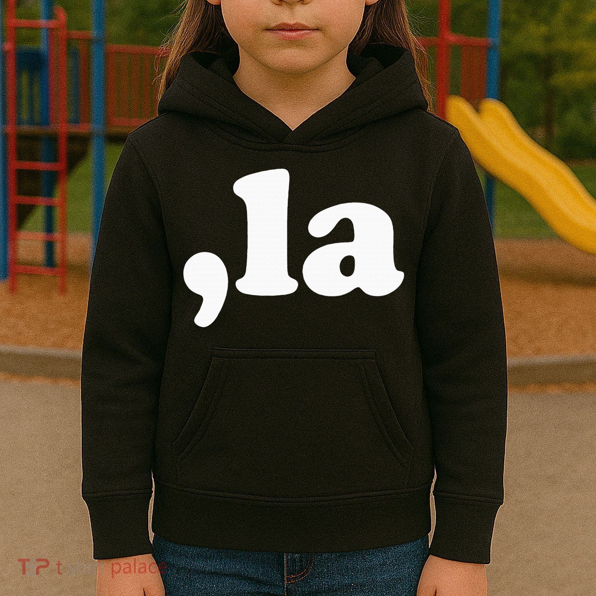 Comma La Kamala Harris Kids Hoodie