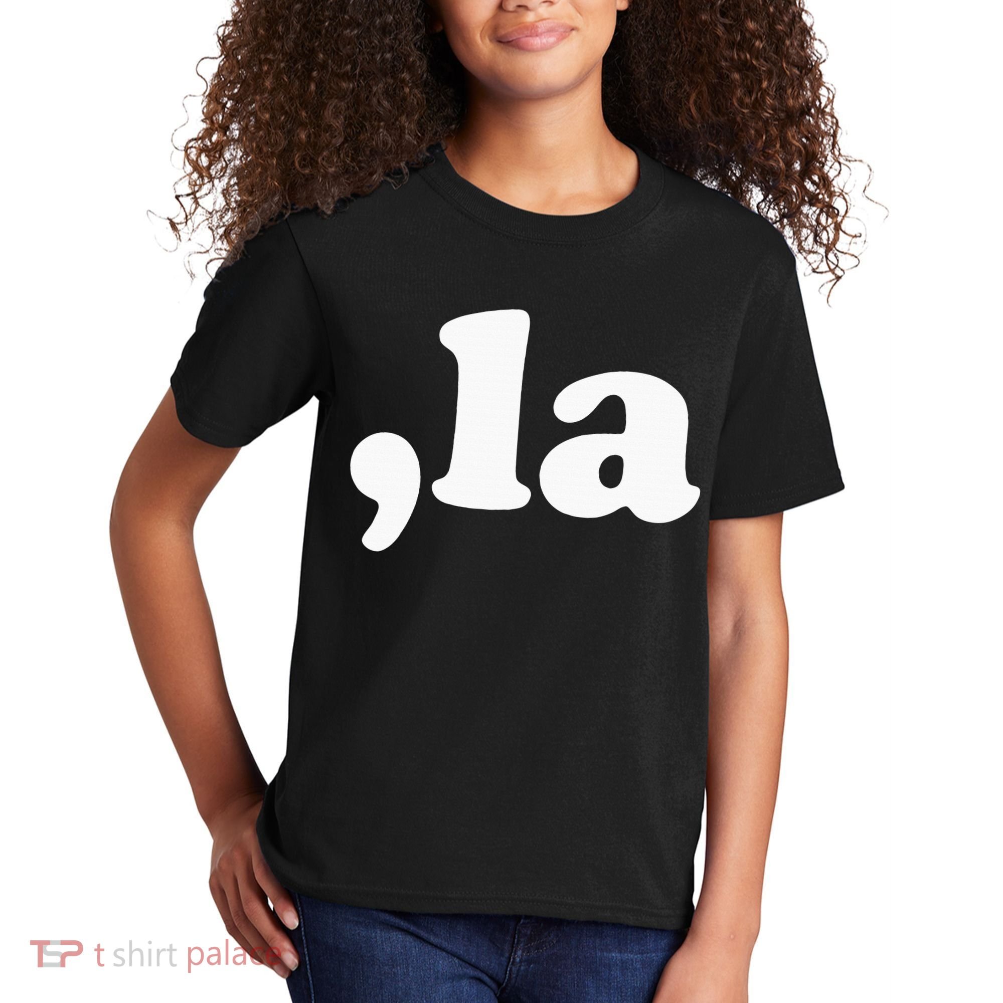 Comma La Kamala Harris Kids T-Shirt