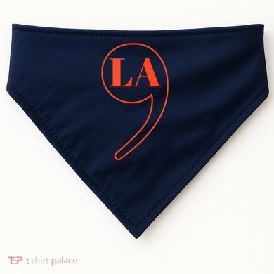 Comma La Kamala Harris USA-Made Doggie Bandana