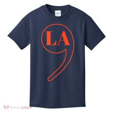 Comma La Kamala Harris Kids T-Shirt