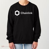 Chainlink LINK Logo, Chainlink Crypto Logo Blockchain DeFi Women's Sweatshirt thumb 0