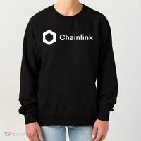 Chainlink LINK Logo, Chainlink Crypto Logo Blockchain DeFi Women's Sweatshirt thumb 0