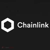 Chainlink LINK Logo, Chainlink Crypto Logo Blockchain DeFi Coaster thumb 2