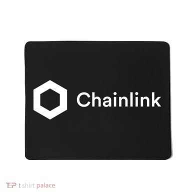 Chainlink LINK Logo, Chainlink Crypto Logo Blockchain DeFi Mousepad