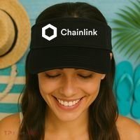 Chainlink LINK Logo, Chainlink Crypto Logo Blockchain DeFi Visor thumb 2