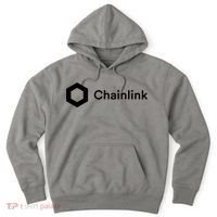 Chainlink LINK Logo, Chainlink Crypto Logo Blockchain DeFi Hoodie thumb 0