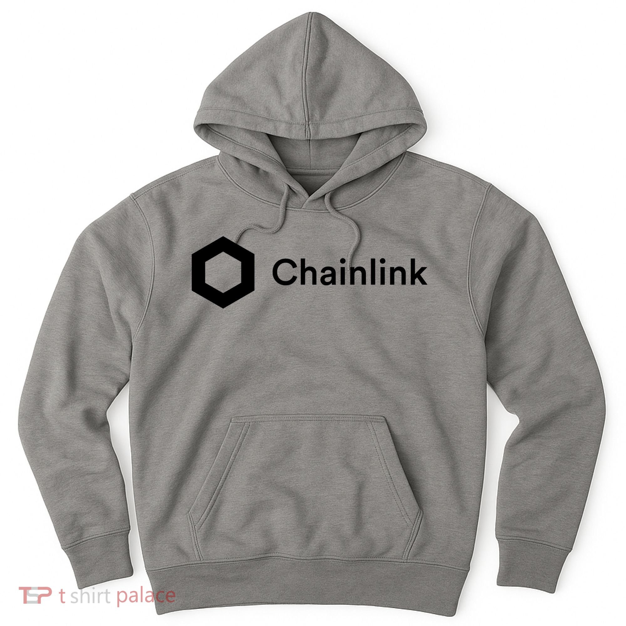 Chainlink LINK Logo, Chainlink Crypto Logo Blockchain DeFi Hoodie