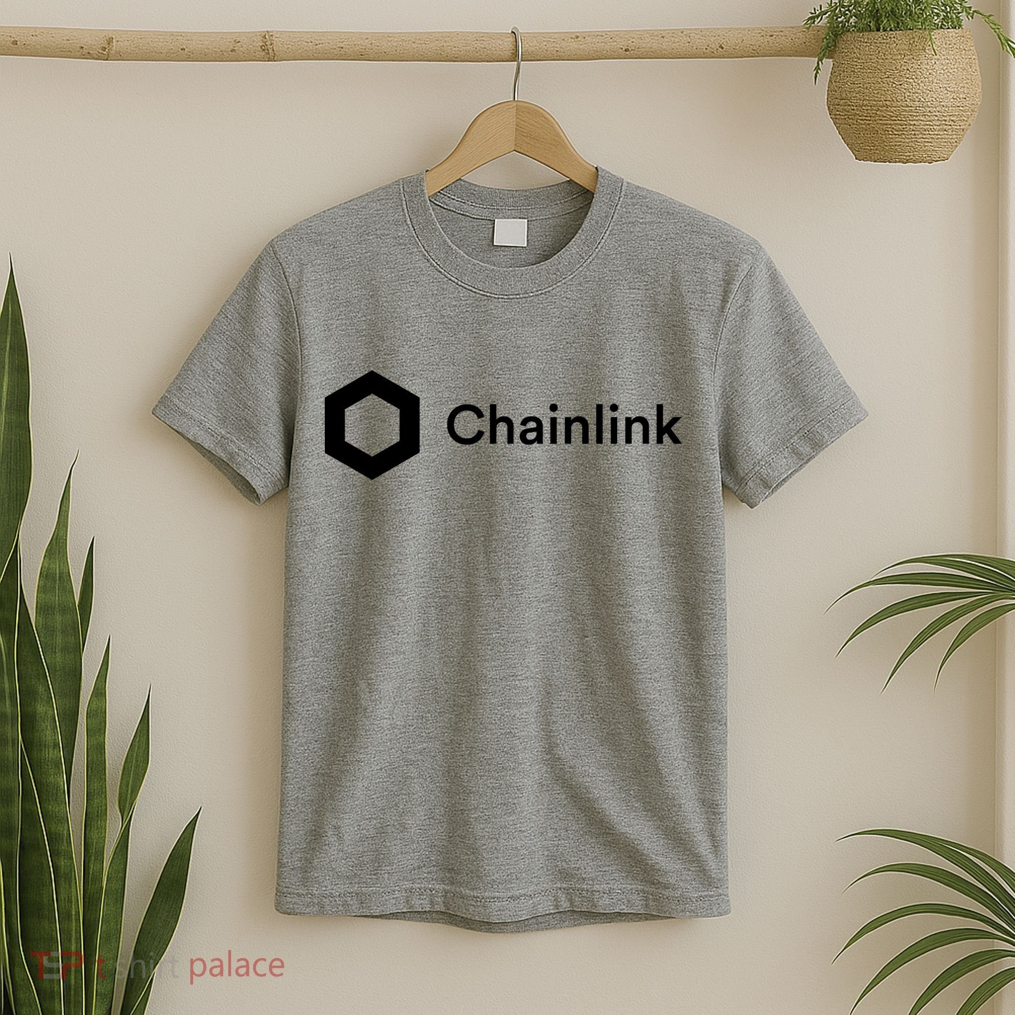 Chainlink LINK Logo, Chainlink Crypto Logo Blockchain DeFi T-Shirt