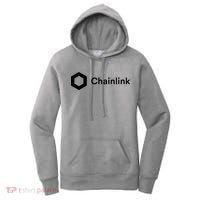 Chainlink LINK Logo, Chainlink Crypto Logo Blockchain DeFi Women's Hoodie thumb 0
