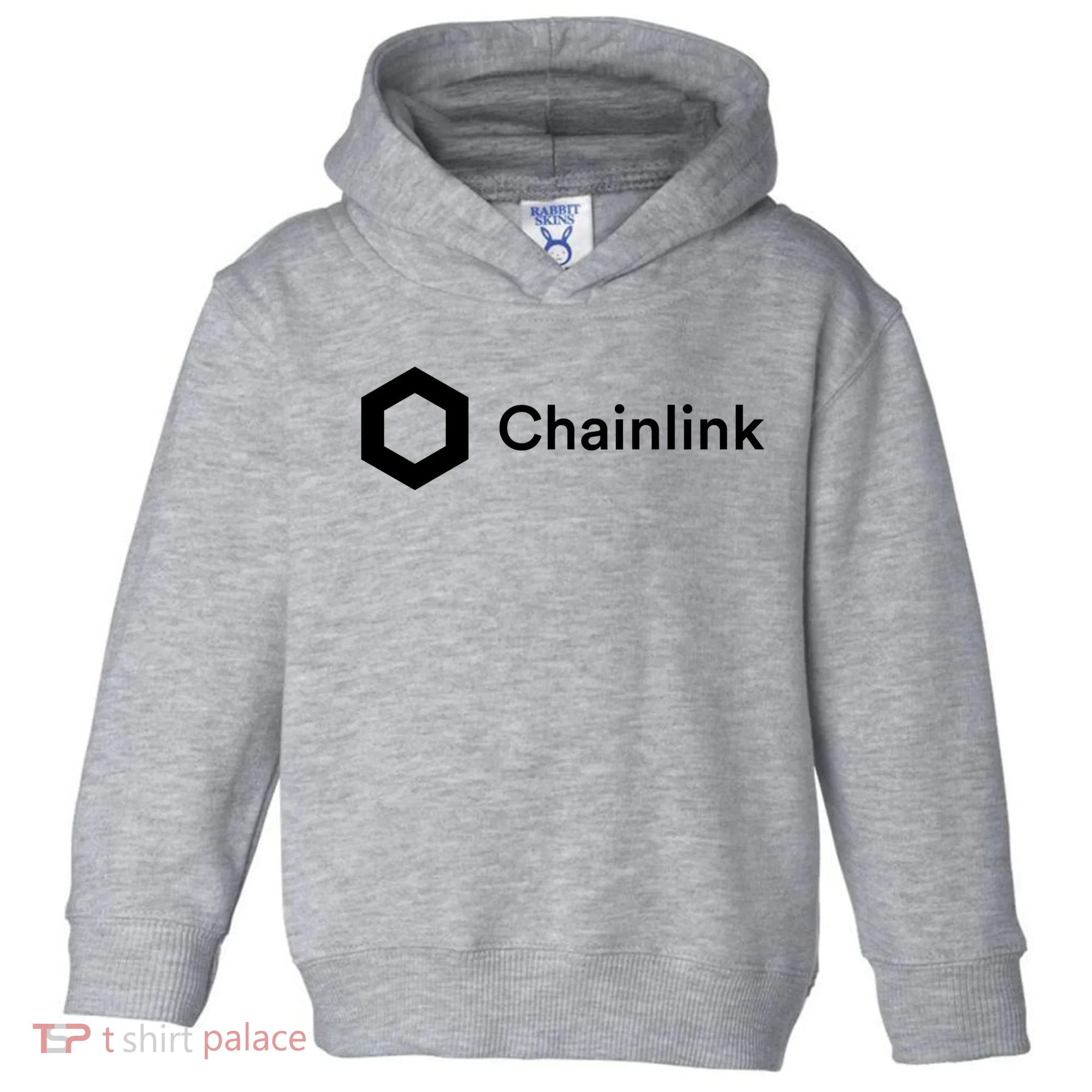 Chainlink LINK Logo, Chainlink Crypto Logo Blockchain DeFi Toddler Hoodie