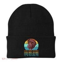 Chocolate Lab Labrador Retriever Dog Every Snack you Make Beanie thumb 0