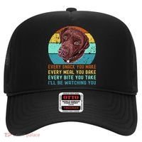 Chocolate Lab Labrador Retriever Dog Every Snack you Make Hat thumb 0
