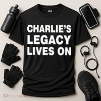 Charlie's Legacy Live On Rest In Peace Charlie Kirk Cooling Performance Crew T-Shirt thumb 3