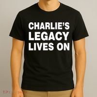 Charlie's Legacy Live On Rest In Peace Charlie Kirk T-Shirt thumb 3