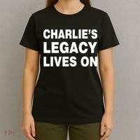 Charlie's Legacy Live On Rest In Peace Charlie Kirk T-Shirt thumb 4