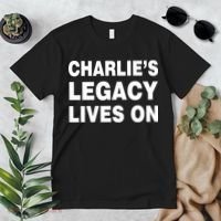 Charlie's Legacy Live On Rest In Peace Charlie Kirk Premium T-Shirt thumb 2