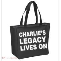Charlie's Legacy Live On Rest In Peace Charlie Kirk Tote Bag thumb 2