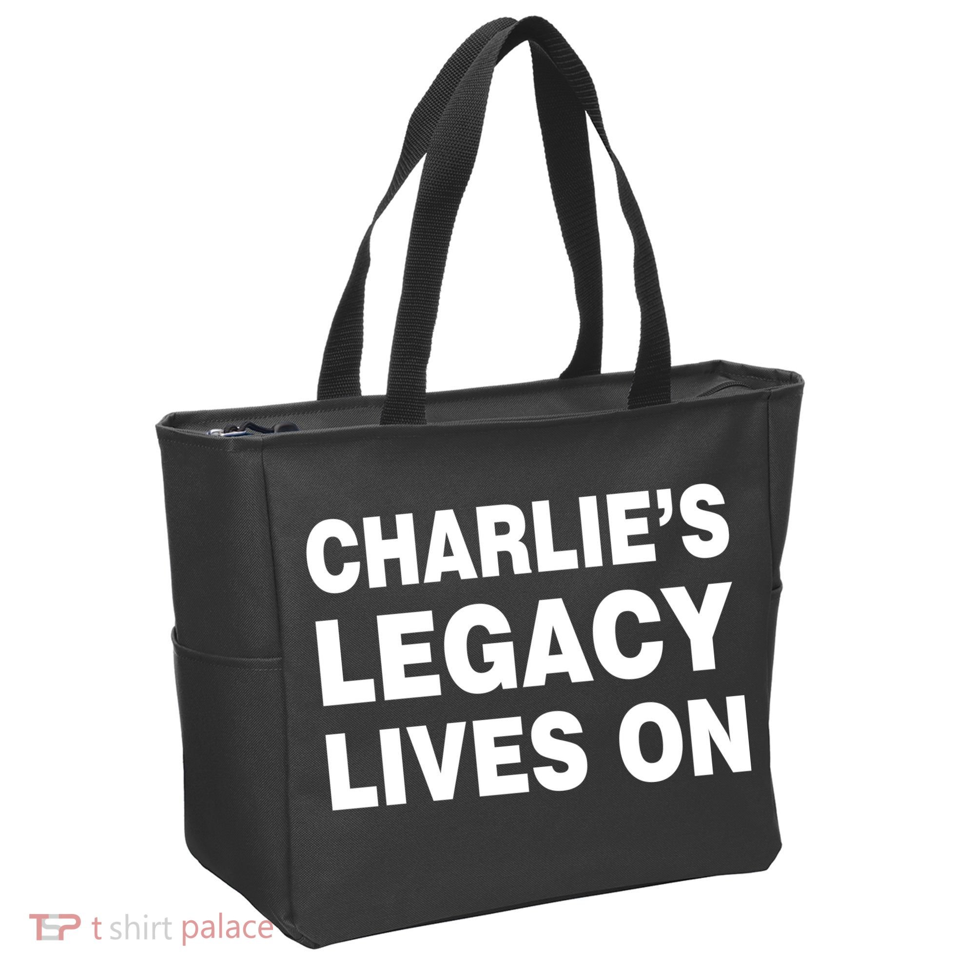 Charlie's Legacy Live On Rest In Peace Charlie Kirk Tote Bag