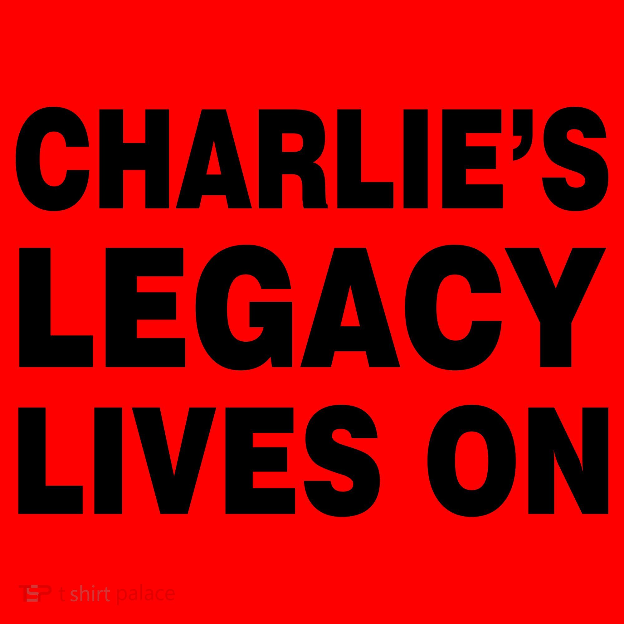 Charlie's Legacy Live On Rest In Peace Charlie Kirk Santa Hat