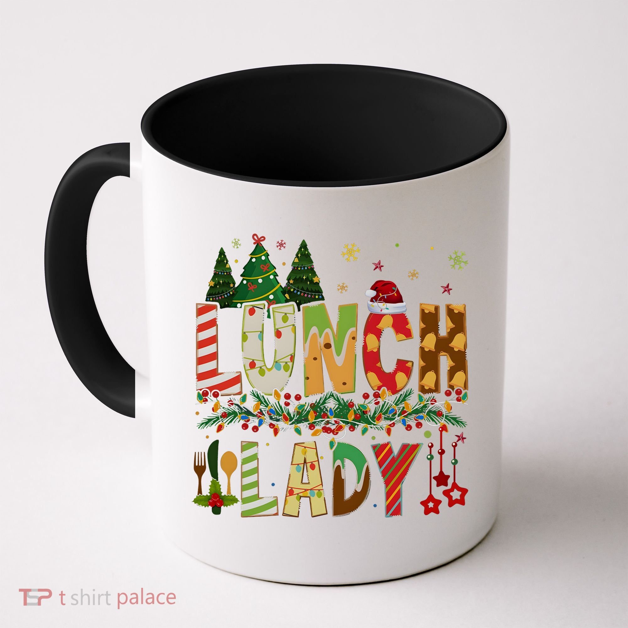 Christmas Lunch Lady Crew Holiday Season Matching Coffee Mug