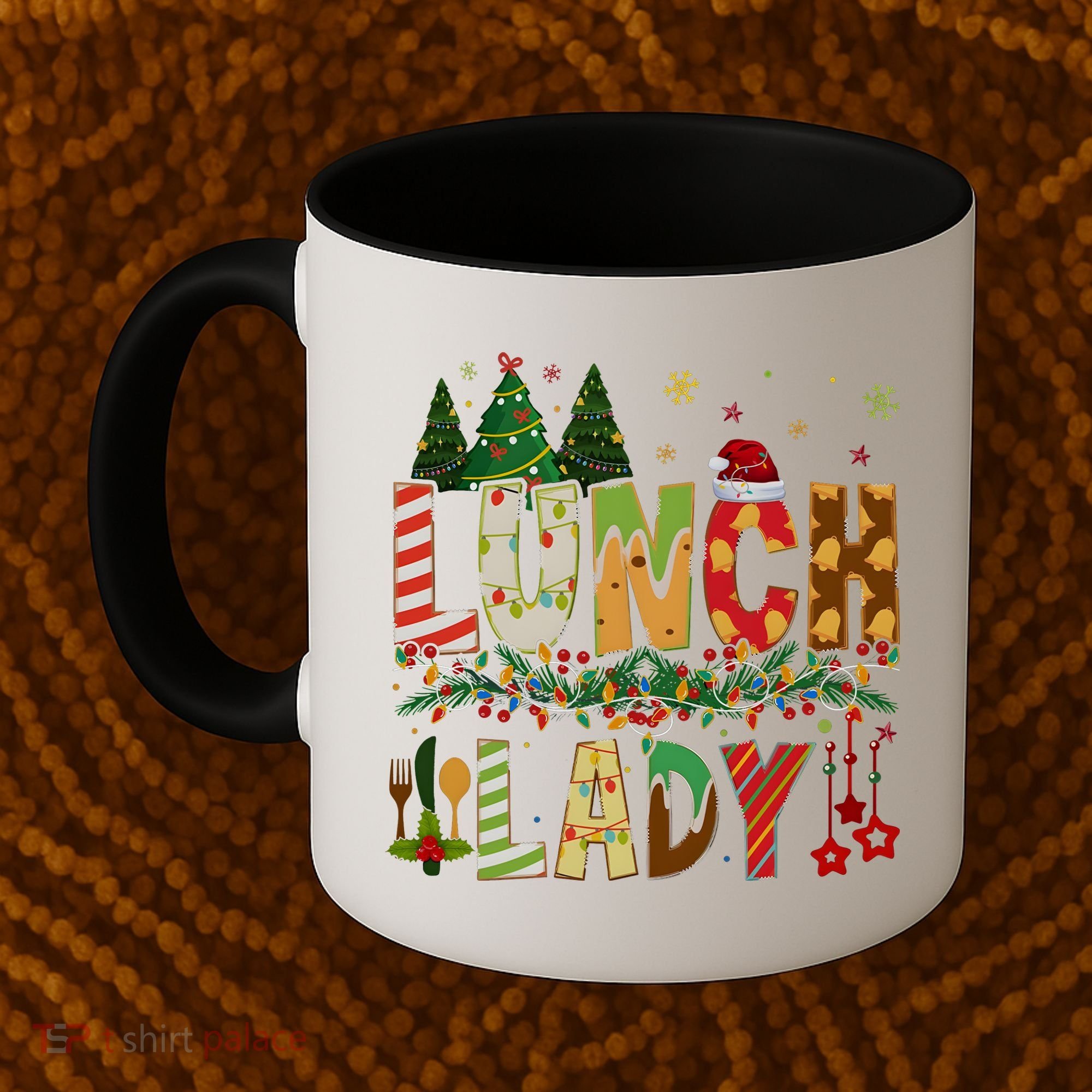 Christmas Lunch Lady Crew Holiday Season Matching Coffee Mug