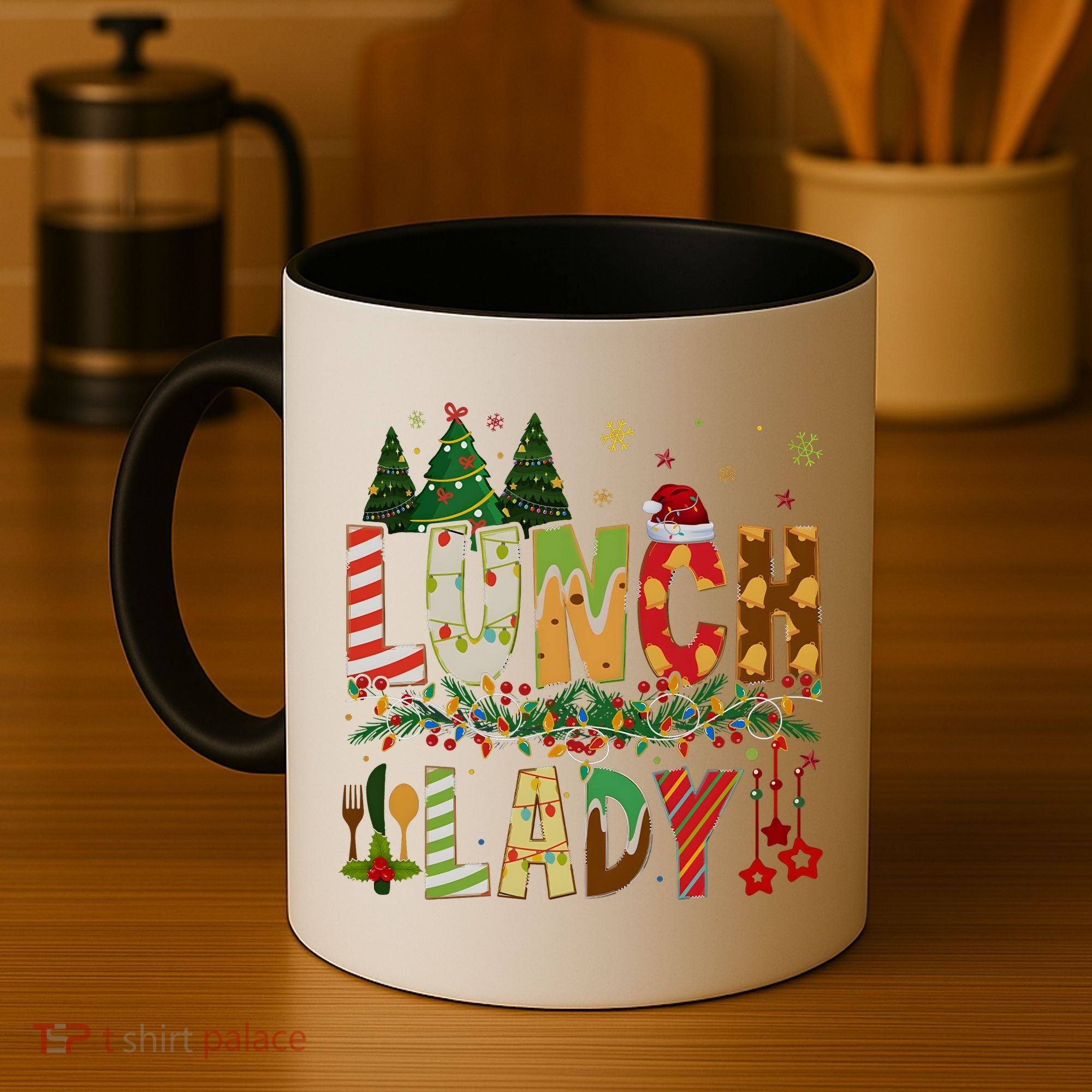 Christmas Lunch Lady Crew Holiday Season Matching Coffee Mug