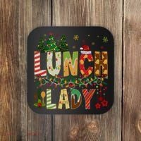 Christmas Lunch Lady Crew Holiday Season Matching Coaster thumb 0