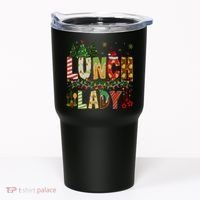 Christmas Lunch Lady Crew Holiday Season Matching Tumbler thumb 0