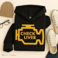Check Liver Light Funny Drinking Hoodie thumb 4