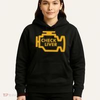 Check Liver Light Funny Drinking Hoodie thumb 5
