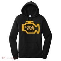 Check Liver Light Funny Drinking Women's Hoodie thumb 0