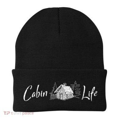Cabin Life Log Cabin Gift Beanie