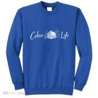 Cabin Life Log Cabin Gift Sweatshirt thumb 0