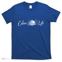 Cabin Life Log Cabin Gift T-Shirt thumb 0