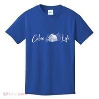 Cabin Life Log Cabin Gift Kids T-Shirt thumb 0