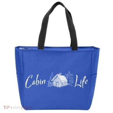 Cabin Life Log Cabin Gift Tote Bag