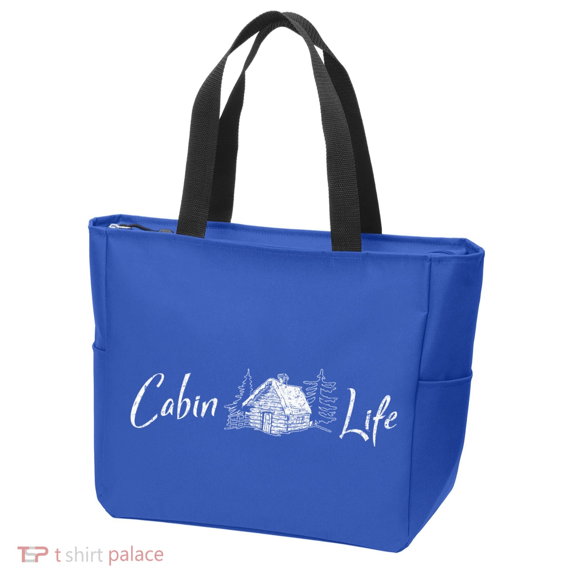 Cabin Life Log Cabin Gift Tote Bag