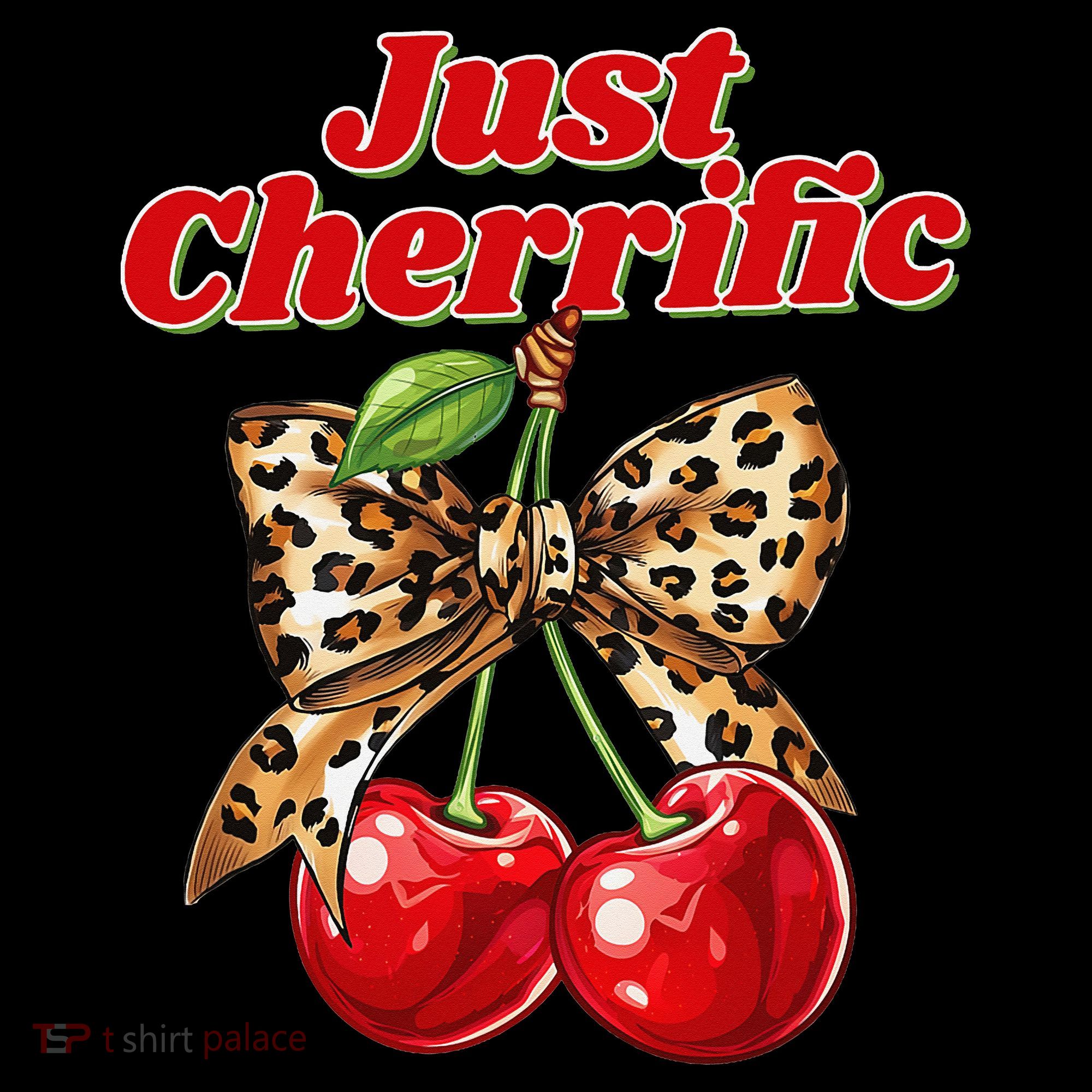 Cherry Lover Leopard Print Coquette Summer Just Cherrific Coffee Mug
