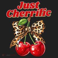Cherry Lover Leopard Print Coquette Summer Just Cherrific Tumbler thumb 3
