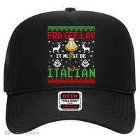 Christmas Leg Lamp Frageelay It Must Be Italian Ugly Sweater Gift Hat thumb 0