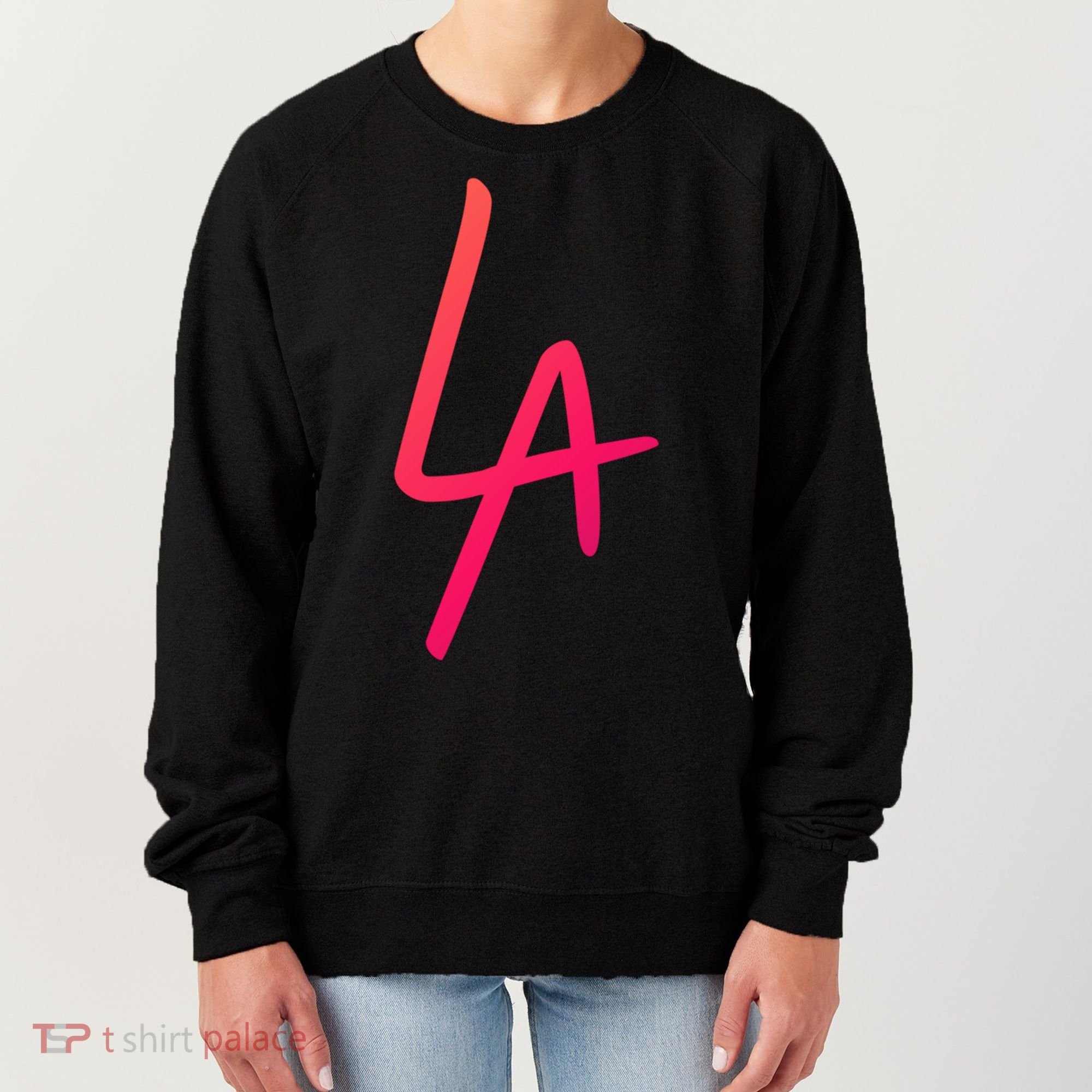 Cool La Letters Los Angeles Pride Trendy California Lovers Gift Women's Sweatshirt