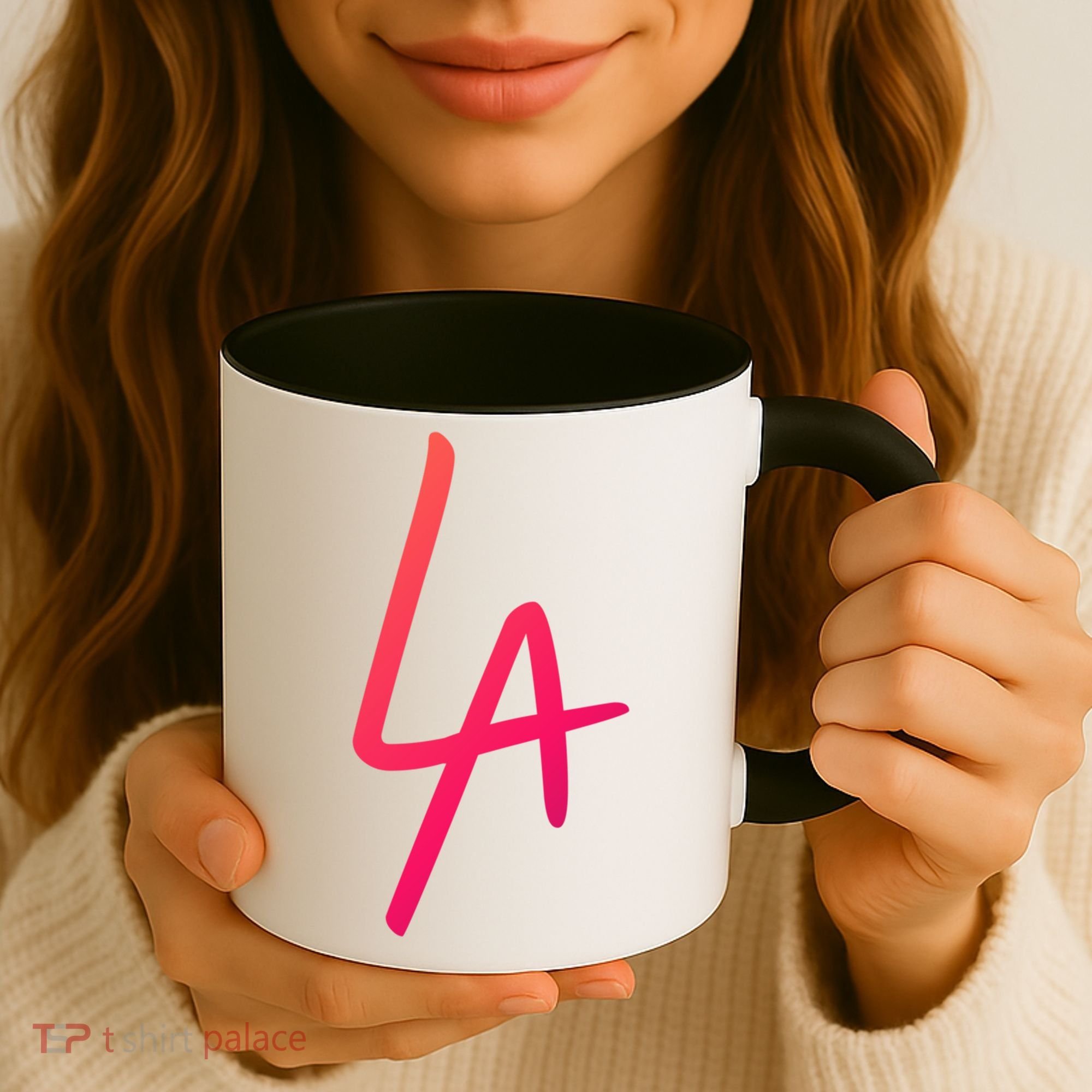 Cool La Letters Los Angeles Pride Trendy California Lovers Gift Coffee Mug