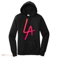 Cool La Letters Los Angeles Pride Trendy California Lovers Gift Women's Hoodie thumb 0