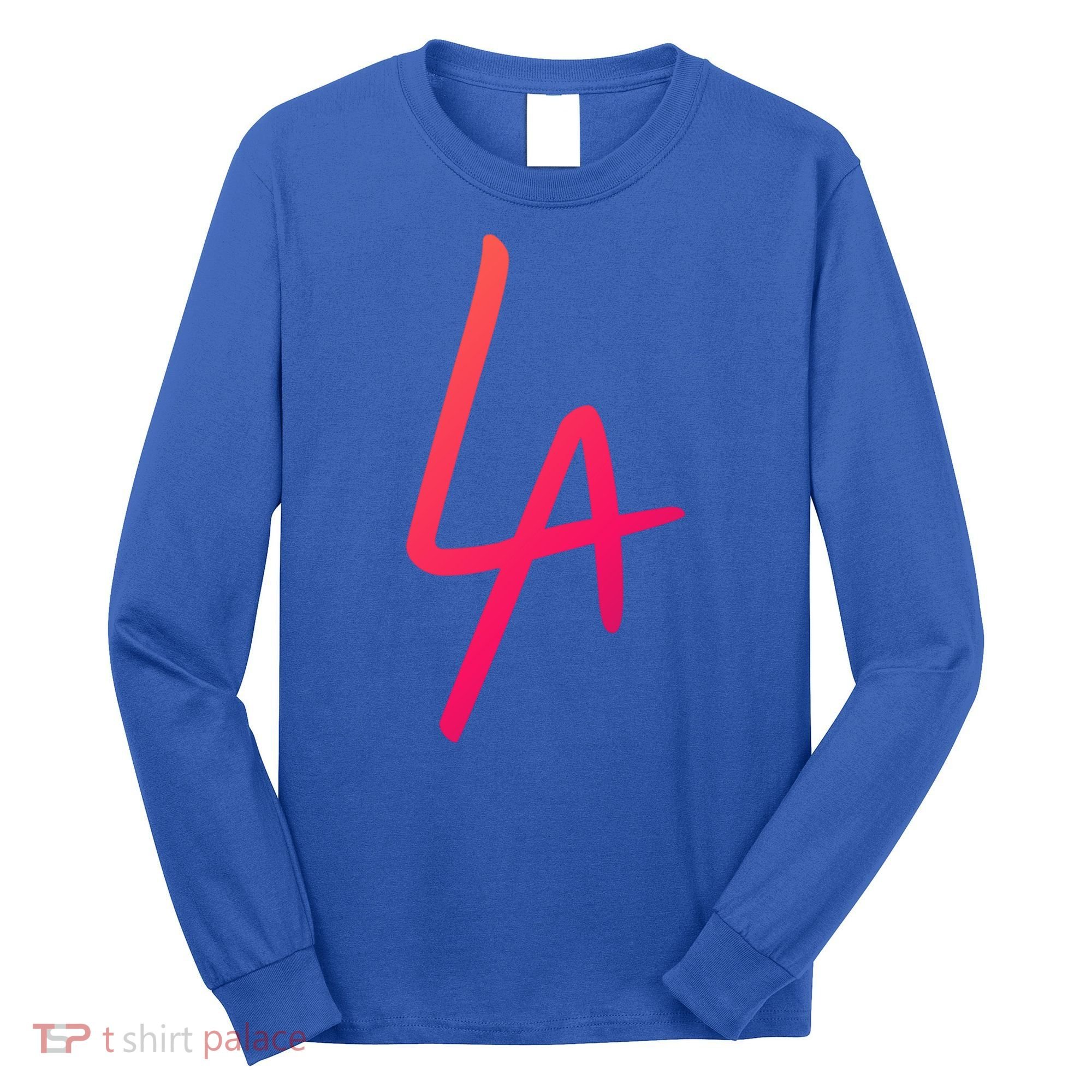 Cool La Letters Los Angeles Pride Trendy California Lovers Gift Long Sleeve Shirt