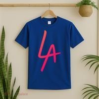Cool La Letters Los Angeles Pride Trendy California Lovers Gift T-Shirt thumb 2